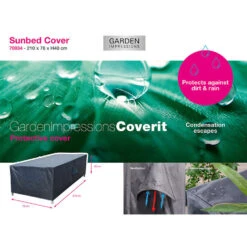 Garden Impressions Ligbed Hoes 210x76xH40 Cm -Tuinmeubelwinkel 1815325781 0101