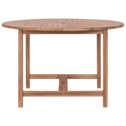 VidaXL Tuintafel Ø110x75 Cm Massief Teakhout -Tuinmeubelwinkel 45b3e1f2430a47c5bdeb1b538b4b9a5f