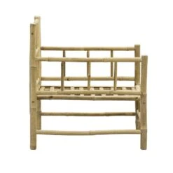 Loungestoel Tarifa Bamboe - Naturel - 82x66x75 Cm -Tuinmeubelwinkel 50109005 8000