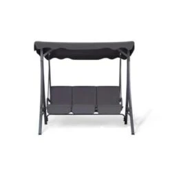 Beliani Schommelbank GARBO - Grijs Polyester -Tuinmeubelwinkel 5febb92c9d444f0c82d8d2f70c931353