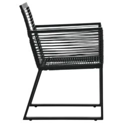 VidaXL Tuinstoelen 2 St PVC-rattan Zwart Overig -Tuinmeubelwinkel 608d5be3d2e34f779d67455b0f1e9ad6