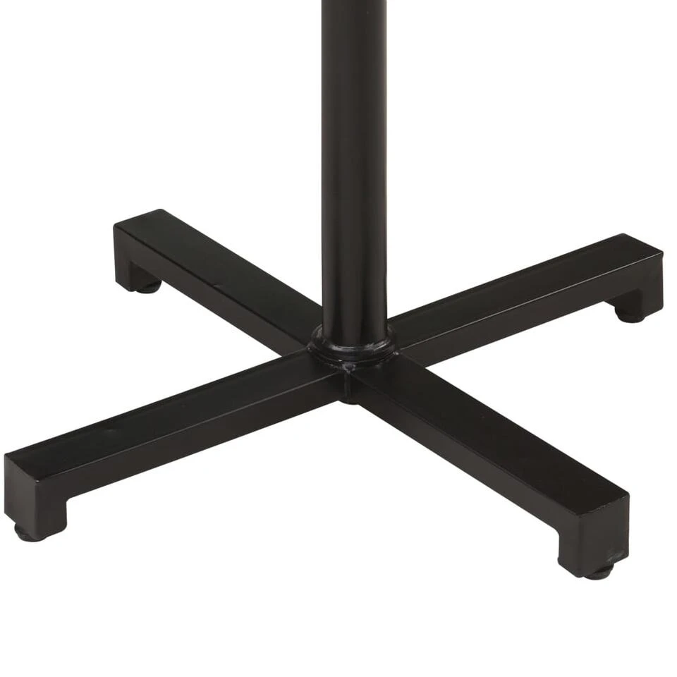 VidaXL Bistrotafel Rond Ø70x75 Cm Massief Gerecycled Hout 4 VidaXL Bistrotafel Rond Ø70x75 Cm Massief Gerecycled Hout - Afbeelding 4