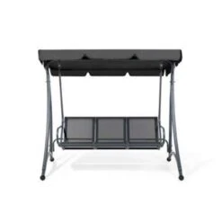 Beliani Schommelbank BOGART - Zwart Mesh 6 Beliani Schommelbank BOGART - Zwart Mesh -Tuinmeubelwinkel 6e735f3942be48868b781dd86579332d