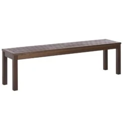 Beliani Tuinbank TUSCANIA - Donkere Houtkleur Eucalyptushout -Tuinmeubelwinkel 74206bd0bd8e42da8f689b739d70976b