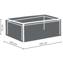 Outdoor Covers Premium Hoes Voor Tuintafel - 180 Cm 6 Outdoor Covers Premium Hoes Voor Tuintafel - 180 Cm -Tuinmeubelwinkel 81010512 0200