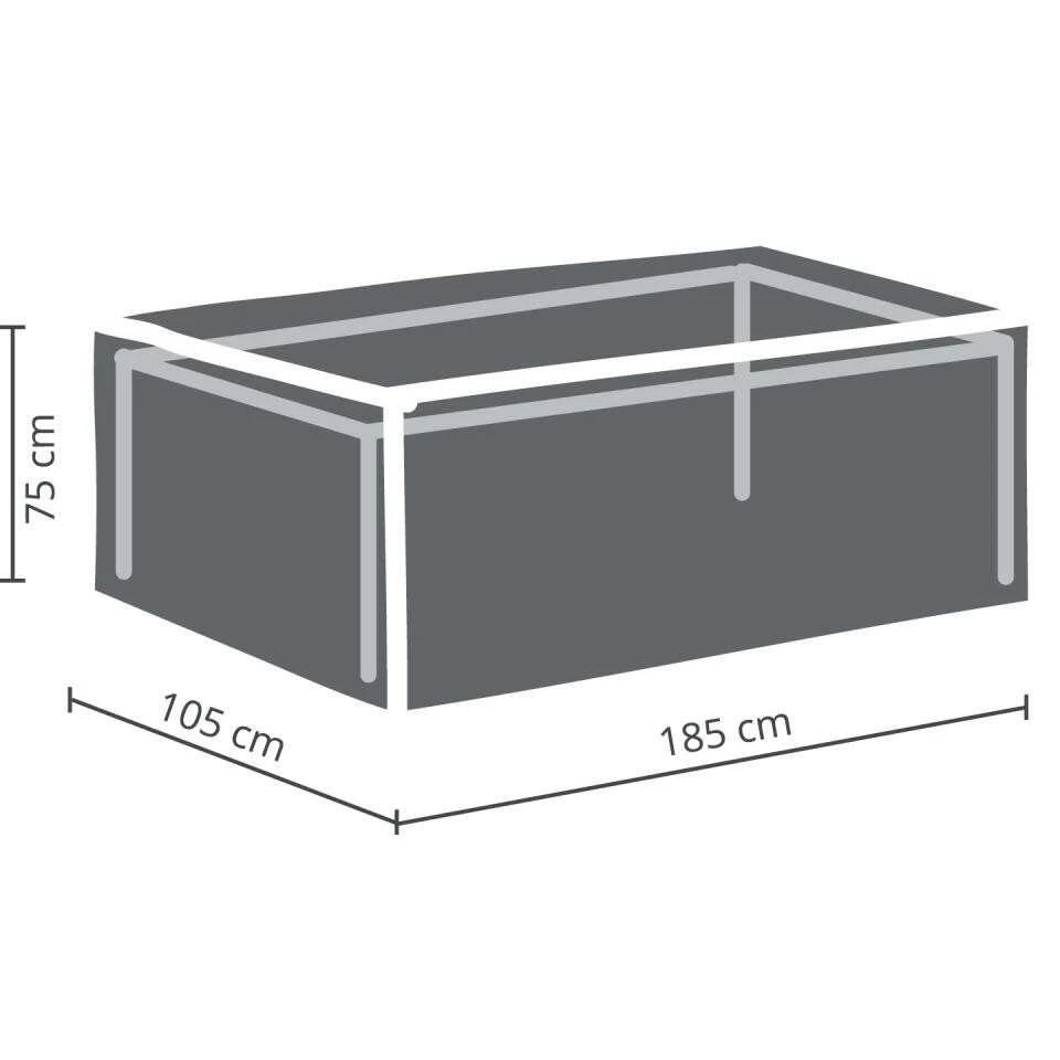 Outdoor Covers Premium Hoes Voor Tuintafel - 180 Cm 3 Outdoor Covers Premium Hoes Voor Tuintafel - 180 Cm - Afbeelding 3