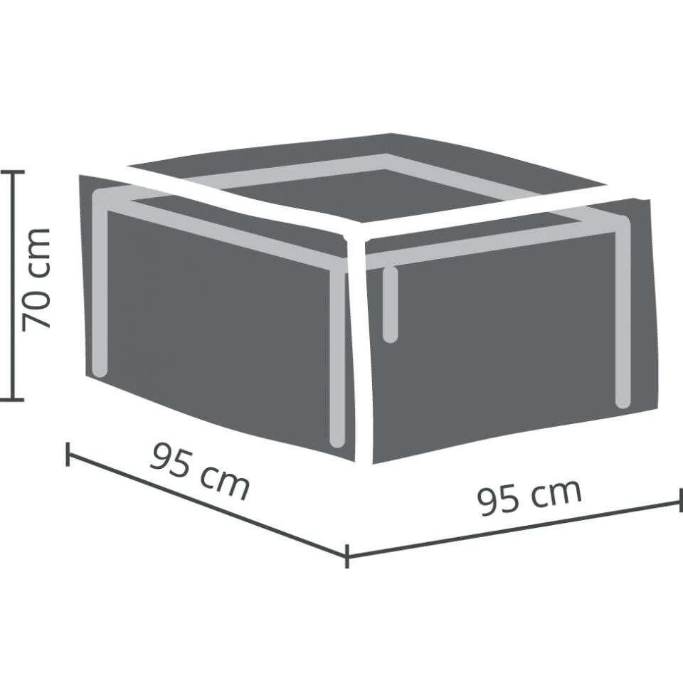 Outdoor Covers Premium Hoes - Lounge Stoel - 95x95x70 Cm 4 Outdoor Covers Premium Hoes - Lounge Stoel - 95x95x70 Cm - Afbeelding 4