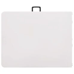 VidaXL Tuintafel Inklapbaar 180x72x72 Cm HDPE Wit -Tuinmeubelwinkel 9845781e632e46e6a58bba8e411e47b0