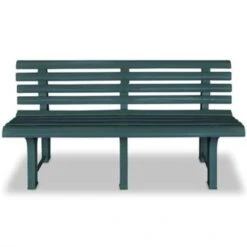 VidaXL Tuinbank 145,5 Cm Kunststof Groen -Tuinmeubelwinkel 9f64a8349d62450db1e4b23a8ebf992a