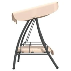 VidaXL Schommelbank Voor Buiten Met Luifel Zandwit 6 VidaXL Schommelbank Voor Buiten Met Luifel Zandwit -Tuinmeubelwinkel ab99bb59917e40c88f4be2ad366ebeee