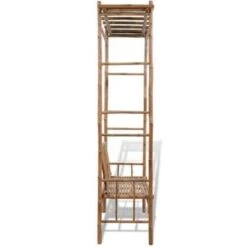 VidaXL Tuinbank Met Pergola 130 Cm Bamboe -Tuinmeubelwinkel b8dab7ddf4e74151be9bd5f5bf6930ac