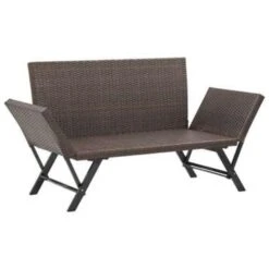 VidaXL Tuinbank Met Kussens 176 Cm Poly Rattan Bruin 6 VidaXL Tuinbank Met Kussens 176 Cm Poly Rattan Bruin -Tuinmeubelwinkel cb1810c39a524fc3892161c8aa5cd008