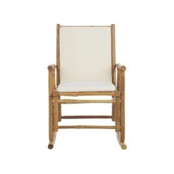 Beliani Schommelstoel FRIGOLE - Lichte Houtkleur Bamboehout 7 Beliani Schommelstoel FRIGOLE - Lichte Houtkleur Bamboehout -Tuinmeubelwinkel ce7f634996ba4527a6841ce3cc1d5d91