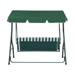 Beliani Schommelbank CHAPLIN - Groen Staal 6 Beliani Schommelbank CHAPLIN - Groen Staal -Tuinmeubelwinkel d80fc99d4287488faee210df5bf9990f