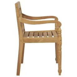 VidaXL Stoelen Batavia 2 St Massief Teakhout -Tuinmeubelwinkel da9caaeb07b4415f937984cc684f66ae