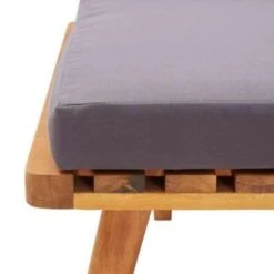 VidaXL Tuinstoel Met Kussens Massief Acaciahout -Tuinmeubelwinkel dda436870fbc4db49ad25bf560340d88