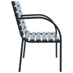 VidaXL Tuinbank 120 Cm Hout Grijs -Tuinmeubelwinkel e885276225784c25a7a77638e47223d4